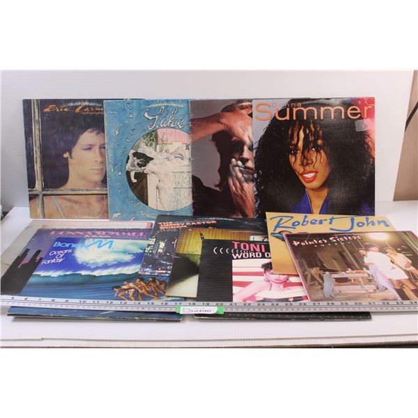 (12) Records: Donna Summer, Boney M., Pointer Sisters, Toni Basil, Misc.