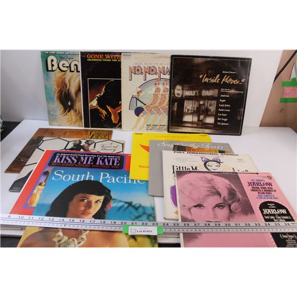 (12) Records: Movie Soundtracks: Benji, Gone With the Wind, Inside Man, Victory at Sea, Misc.