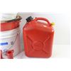 Image 2 : 2 Gallon Plastic Gas Can - Pails & Buckets - Plastic Containers