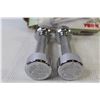 Image 4 : (2) York 3Lb. Chrome Dumbbells