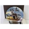 Image 2 : Ducks Unlimited Plate of Canadian Geese By Donald Pentz (with hanger)