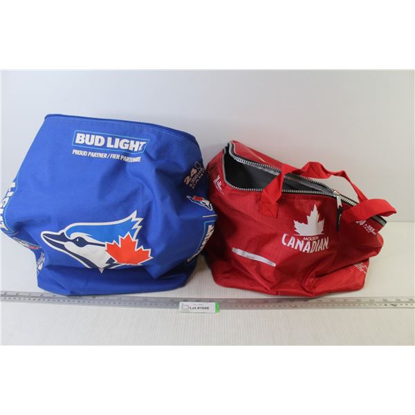 Blue Jays Bud Lite Insulated Backpack - Molson Canadian Insulated Carry Bag