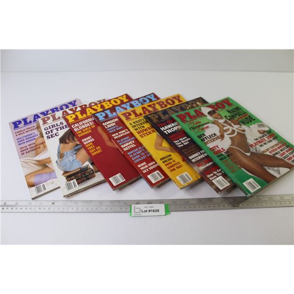 (7) Playboy Magazines (1991-99)