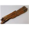Image 3 : Cedar Bark Carving By - I Findlay (Nov 30/01 - 16" x 4")