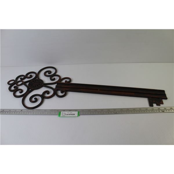 Metal Weld Art Key (30" x 11 3/4")