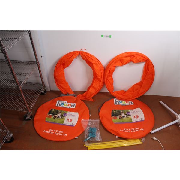 (2) Outward Hound Zip and Zoom Agility Kit For Dogs