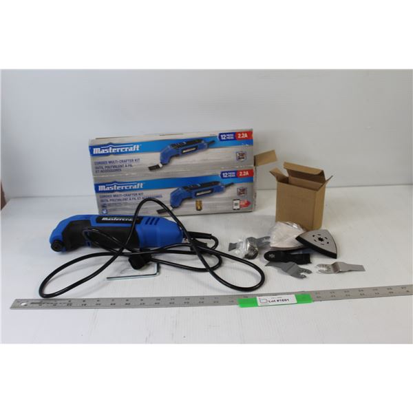 Mastercraft Corded Multi Craft Tool Scraper - tested Powers On