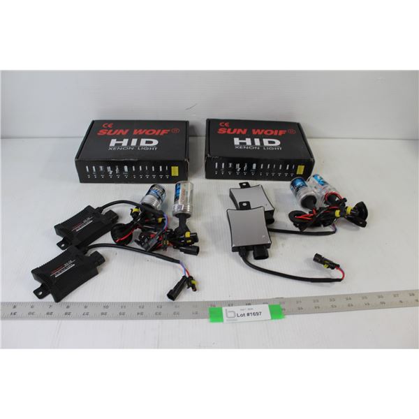 (2) Sun Wolf HID Xenon Light