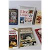 Image 3 : (6) Cookbooks - Betty Crockers Easy Entertaining, Live Longer and Better, Keto Zone Diet, etc.