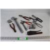 (2) Tape measures, (6) Pliers, (3) Wrenches
