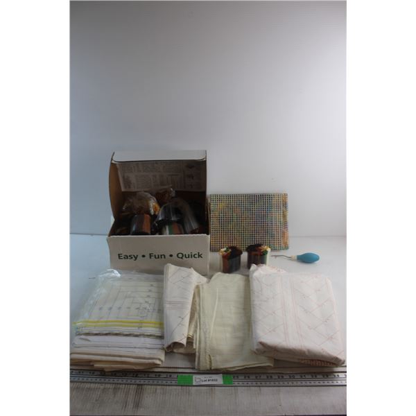 Quilting Templates and Latch Hook Kit