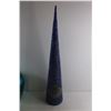 Image 4 : Cone Decor 30'' and Glass Vase
