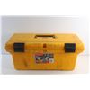 Image 5 : Rubbermaid 24'' Tool Box and (6) Door Knob Sets - As is