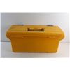 Image 8 : Rubbermaid 24'' Tool Box and (6) Door Knob Sets - As is