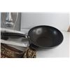 Image 4 : Leopard Pattern Purse, IKEA Blinds, WOK Frying Pan, Wall Decoration and Assorted Items