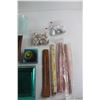 Image 2 : (3) Serving Trays, Aroma Sticks, Sea Shells and Assorted Items