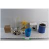 Image 1 : Google Chromecast Ultra - Untested, Carousel Decoration, (2) Glass Vases and Assorted Items