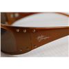 Image 7 : Harley Davidson Glasses with Case, Leaf Metal Serving Tray and (2) Plate Racks