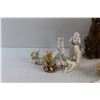 Image 7 : Ceramic Figurines - Leopards, Unicorns and Bunny, Candy Tin and Assorted Items