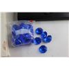 Image 2 : Christmas Decoration, Blue Plastic Crystals, Booklet and Receipt Folder