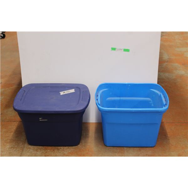 *(2) Sterlite Totes 23'' x 16''