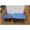 Image 1 : *Tuff Plastic Tote 32'' x 18'' and Sterlite Tote 38'' x 12''
