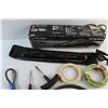 Image 11 : (2) Victor Tire Repair Tools, Black & Decker Powerful 12V Car Vac, Pulling Cable, Sunglasses and Ass