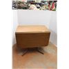 Image 1 : * Duncan Phyfe Folding Table w/ Drawer - 22" Wide Folded x 36" Long x 39.5" Tall - Unfolded: 58" Lon
