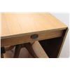 Image 6 : * Duncan Phyfe Folding Table w/ Drawer - 22" Wide Folded x 36" Long x 39.5" Tall - Unfolded: 58" Lon