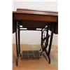 Image 4 : * Antique Singer Sewing Machine - Some Wear, as is - 16" x 44" x 29" Tall