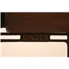 Image 6 : * Antique Singer Sewing Machine - Some Wear, as is - 16" x 44" x 29" Tall