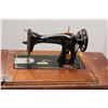 Image 9 : * Antique Singer Sewing Machine - Some Wear, as is - 16" x 44" x 29" Tall