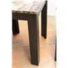 Image 3 : * 2X BID PRICE: Faux Stone & Wood End Tables - 18" x 16" x 18" Tall