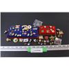 Image 1 : (2) Collector Boards of Military Pins & Assorted Travel Pins
