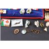 Image 6 : (2) Collector Boards of Military Pins & Assorted Travel Pins