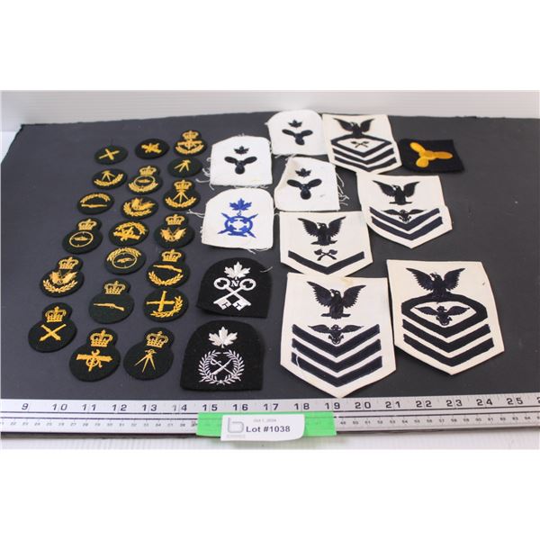 Royal Canadian Navy & Cadets Patches - Assorted