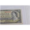 Image 3 : Canadian Twenty Dollar Bill - 1954