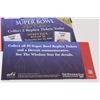 Image 4 : (10) History of Super Bowl Replica Tickets - Sealed