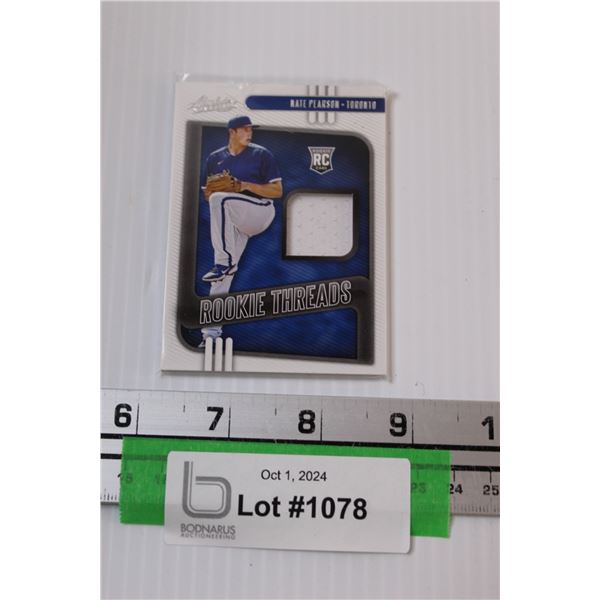 Panini 2021 Nate Pearson Rookie Baseball Jersey Trading Card