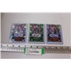 Image 1 : (3) Wild Card Football Trading Cards 2021: Kennedy Brooks, Casey Thompson, Mike Harley