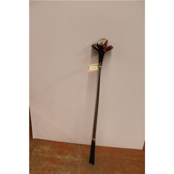 * (3) Vintage Wilson Golf Driver Clubs: # 1, 3, 4