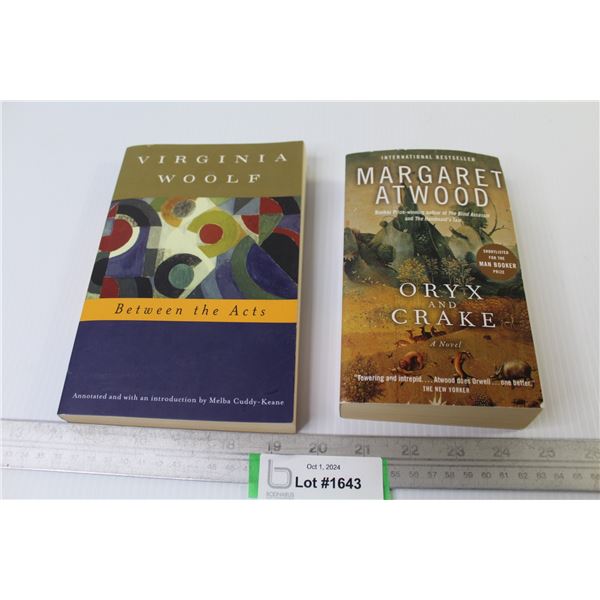 (2) Books - Margaret Atwood - Virginia Wolf