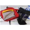 Image 5 : (2) Pair of Youth Flippers - Goggle Mask - Sm Knapsack Bag - Sm Net Bag