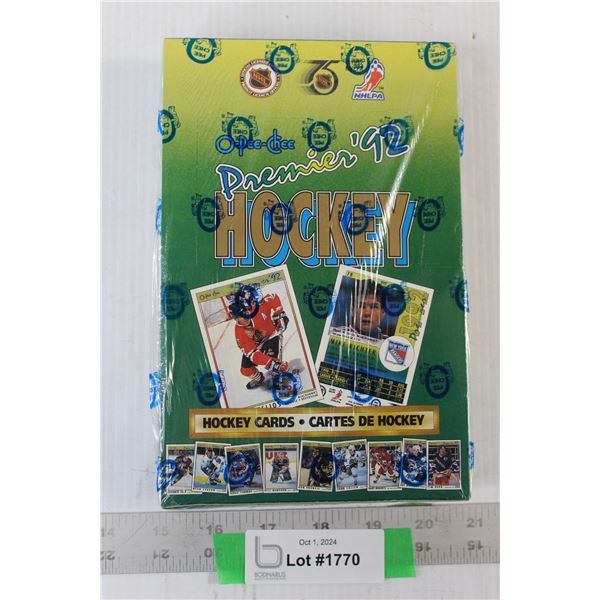 Premier O-Pee-Chee 1992 NHL Hockey Cards - Still Sealed