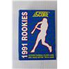 Image 4 : (4) 1991 Rookies Score Baseball Card Packs