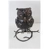 Image 2 : Artisan Owl Candle Holder Set (6) Owls Total