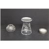Image 2 : Partylite Candle Holder, Colour Changing Candle Base, Glass Candle Holder