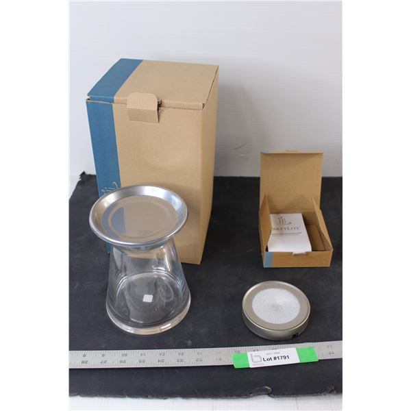 PartyLite Candle Holder, Color Changing Candle Base