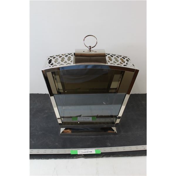 PartyLite Infinite Reflection Silver Carriage Lantern