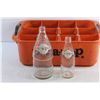 Image 5 : (2) Vintage Plastic Pic-a-Pop Bottle Crates and Pic-a-Pop Glass Bottles